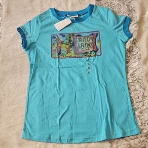 CANDYLAND Graphic Kids Aqua Tee - XL
